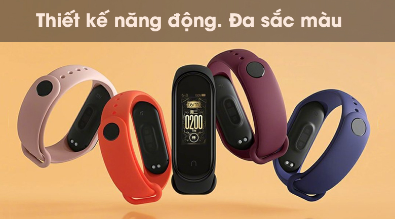 Vòng đeo tay thông minh Mi Band 4 - Giá rẻ, có trả góp